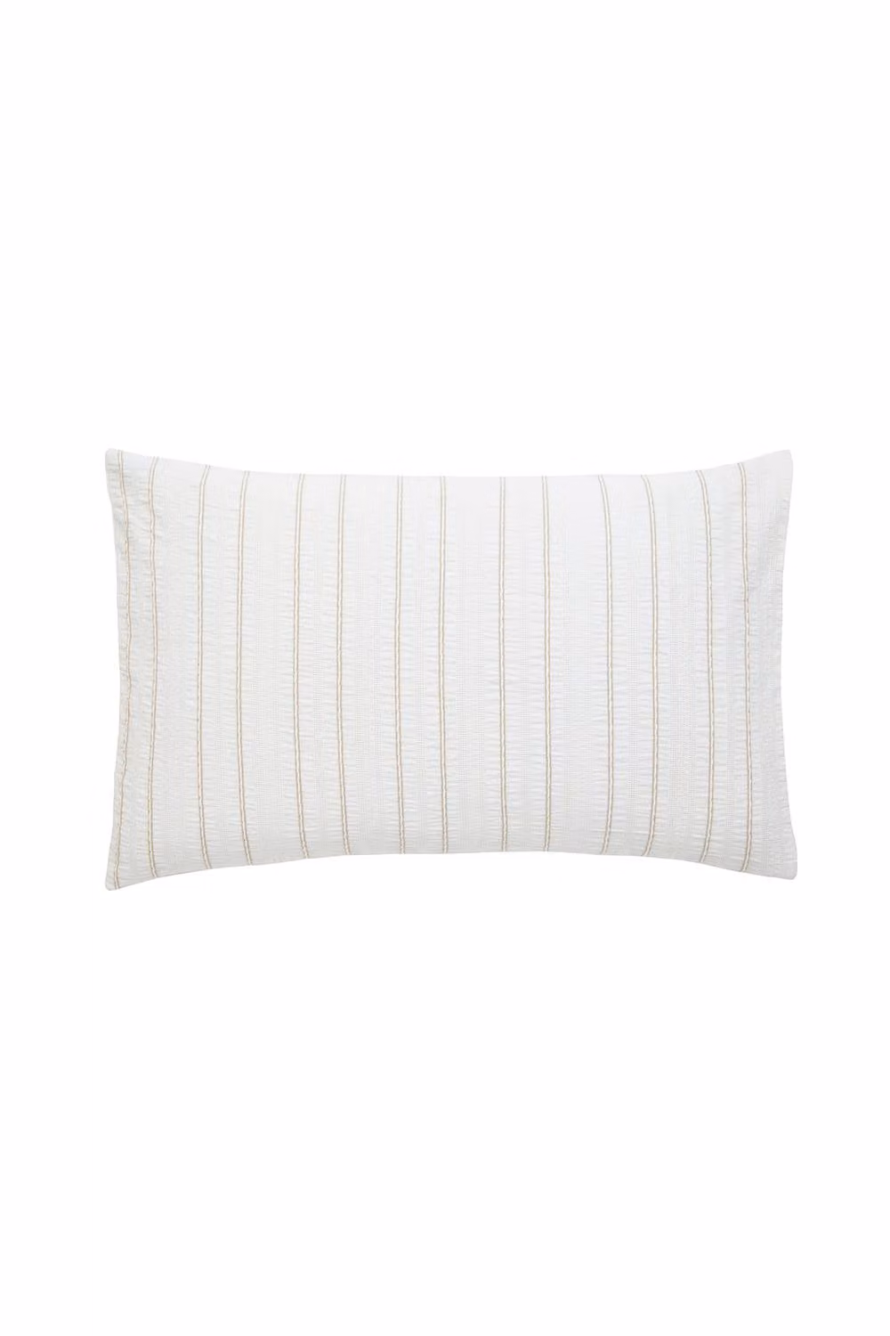 Helena Springfield Waffle Stripe Duvet Cover and Pillowcase Set in Beige and White, W/D/H: 140 x 200 cm – 3