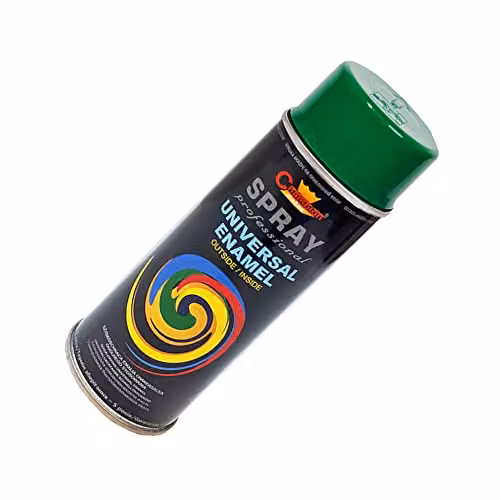 Sola Universal High Gloss Enamel Spray Paint, Green, 2 x 400 ml – 4