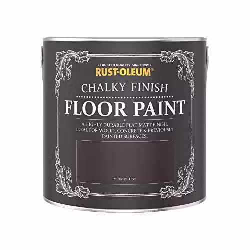 Rust-Oleum Mulberry Street Purple Scratch-Resistant Matt Floor Paint, 2.5 l – 3