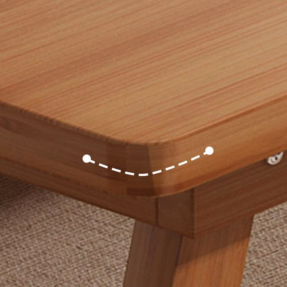 SPETLEK Brown Bamboo Folding Coffee Table and Picnic Table – 4