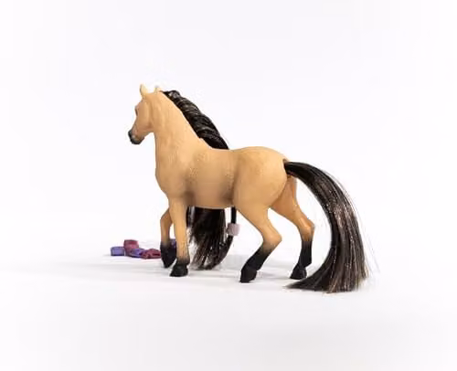 Schleich Horse Club Sofia's Beauties Andalusian Mare Hair Brushing Playset, Multicolour – 4