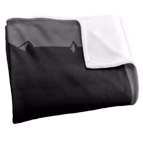 Warner Bros. Batman Absolute Logo Super Soft Silky Touch Fleece Throw Blanket, Multicolour, W: 152.4 cm x L: 127.0 cm – 2