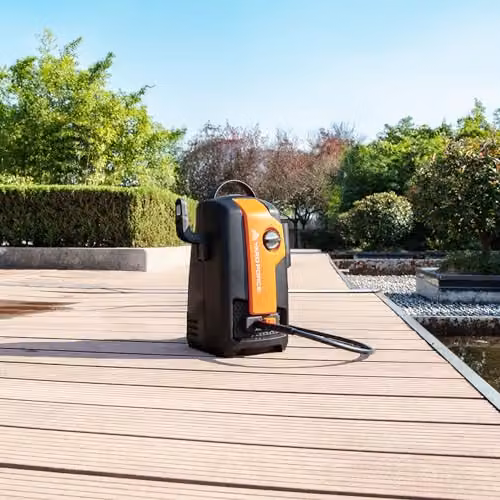 Yard Force EW U11E Electric Pressure Washer, 1600W, 120 Bar, 400L/h Flow Rate, Orange and Black – 3