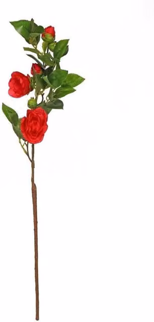 KDMD Camellia Spray Red, 2 Pack, Height: 58 cm