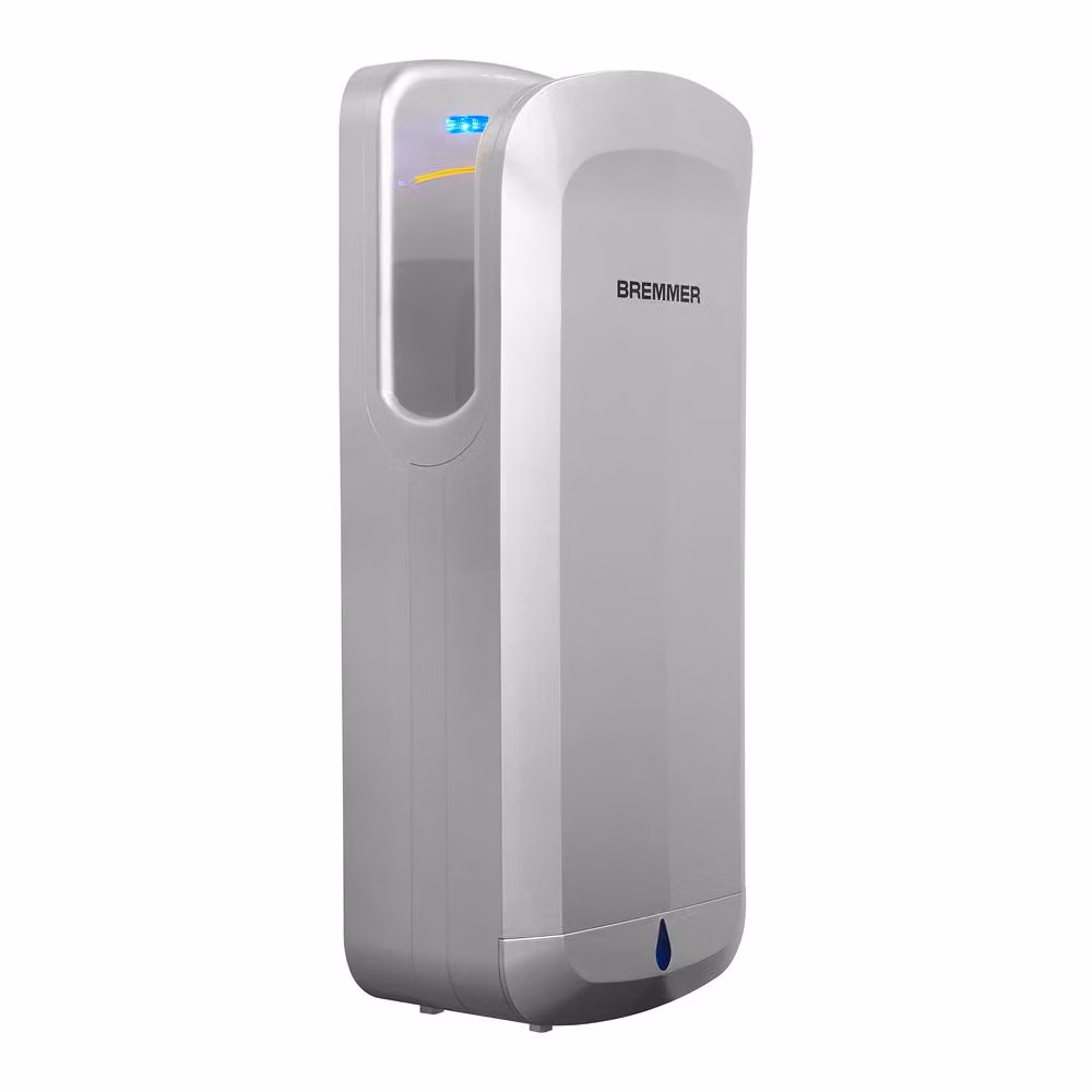 Bremmer Prime Blade High Speed Eco Friendly Wall Mounted Hand Dryer with HEPA Filtration, Silver – 2