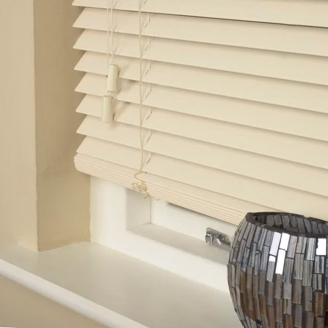 Terrys Linara 35mm Made To Measure Wooden Venetian Blind in Beige