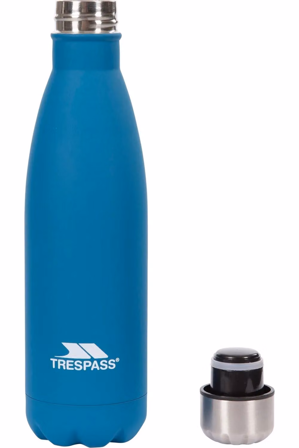 Trespass Cerro Vacuum Insulated Stainless Steel Thermal Flask, Blue, 500 ml – 2