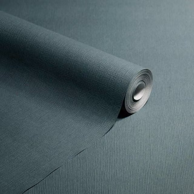 Anaglypta Plain Textured Green Paper Wallpaper Roll