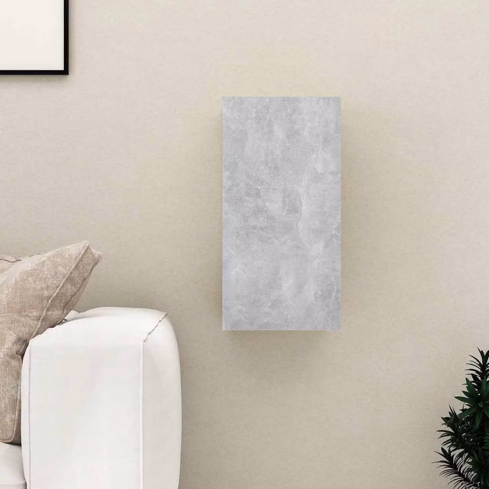 Berkfield Home Modern Wall Mounted TV Cabinet in Concrete Grey, W/D/H: 60 x 30.5 x 30 cm – 2