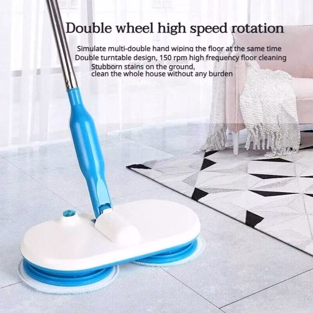 EONLION Electric Floating Mop in White with 6 Cleaning Pads, Width: 100 cm – 3