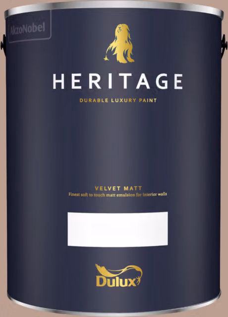 Dulux Trade Heritage Matt Paint in Mid Umber Brown, 5 l