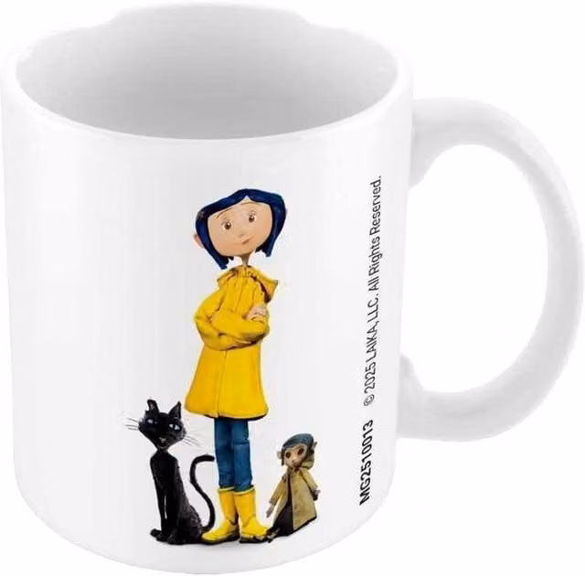 Coraline White Ceramic Mug