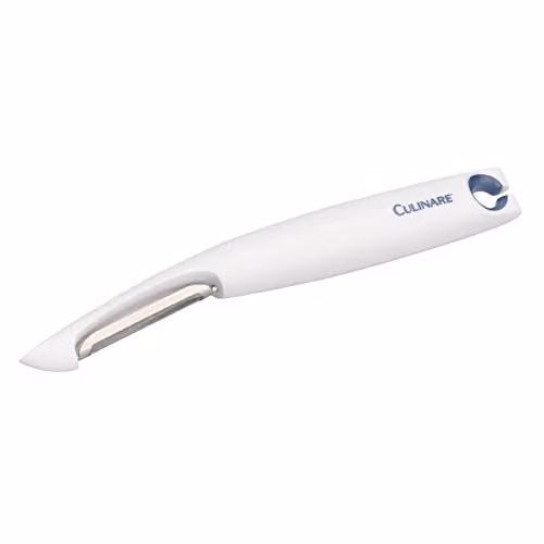 Culinare C12006 Swivel Peeler in White, Made of Plastic and Stainless Steel, Dishwasher Safe – 1