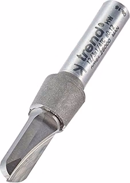 TREND 12/3 x 1/4 TCT Radius Cutter 3.0mm Radius in Grey