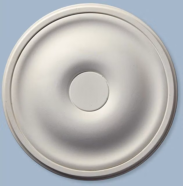 NMC Ava Lightweight Modern Ceiling Rose Canopy in White
