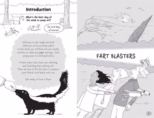 Stinky Jokes for Funny Kids by Buster Books, Multicolour Paper Book – 2