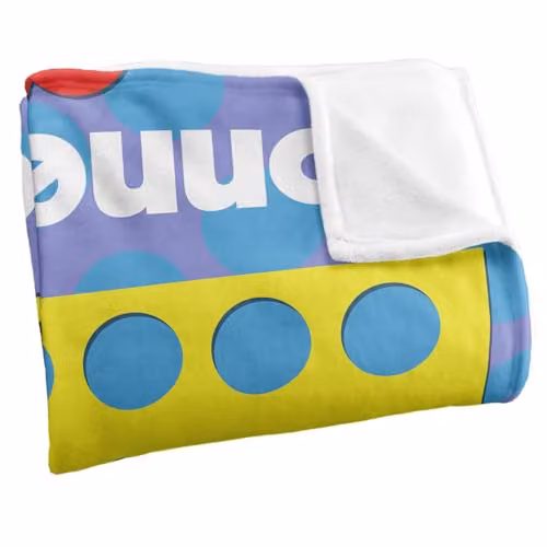 Hasbro Connect Four Super Soft Fleece Throw Blanket, Multicolour, W: 152 cm, D: 127 cm – 2