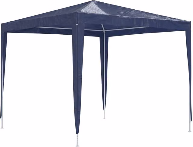 Berkfield Home Party Tent, Blue, W: 250 cm, D: 250 cm, H: 240 cm