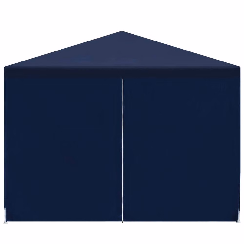 Berkfield Home Garden Blue Steel Marquee with Window W/D/H: 300 x 300 x 1200 cm – 3