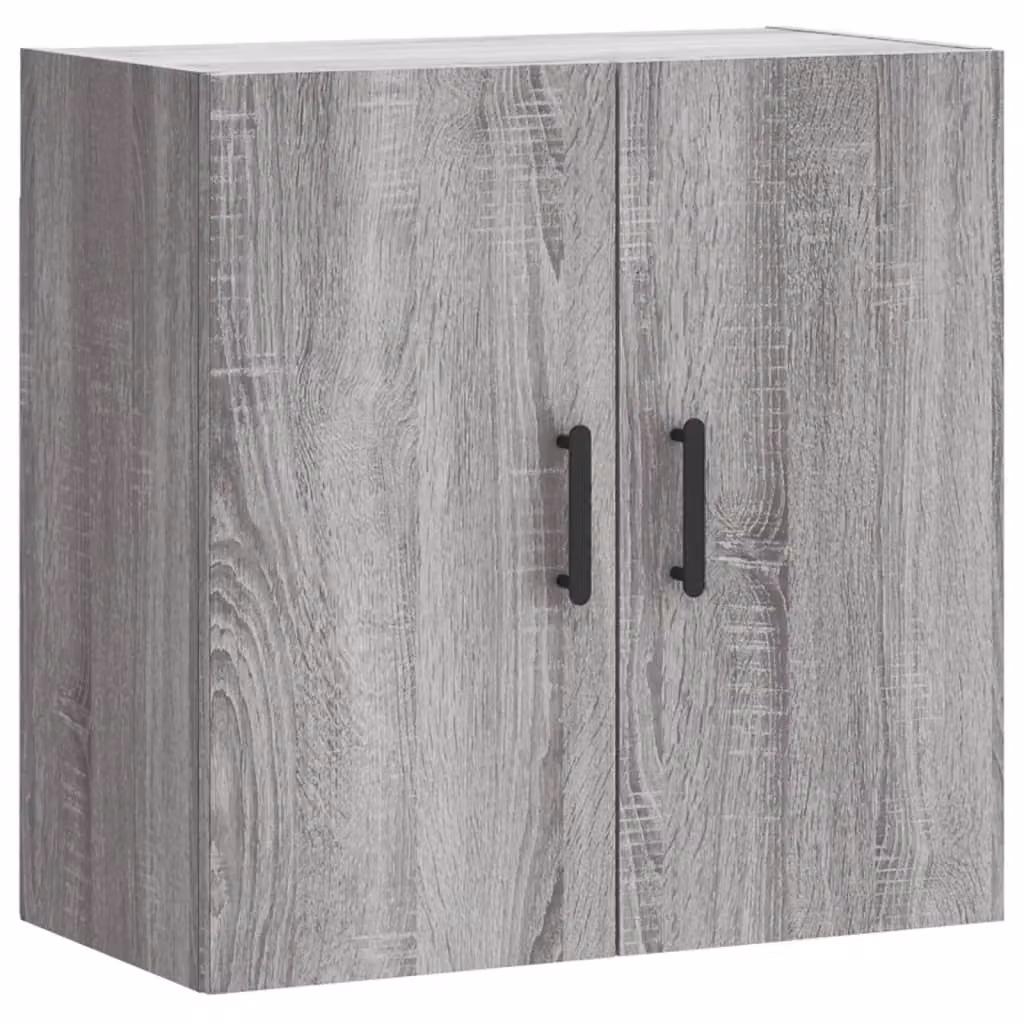 Berkfield Home Wall Cabinet in Grey Sonoma, W/D/H: 60 x 31 x 60 cm – 2