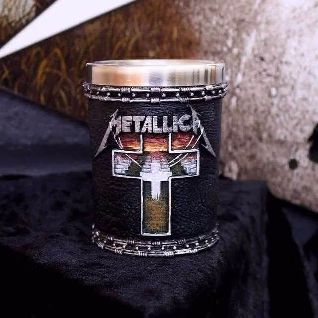 Nemesis Now! Metallica Master of Puppets Shot Glass in Black and White