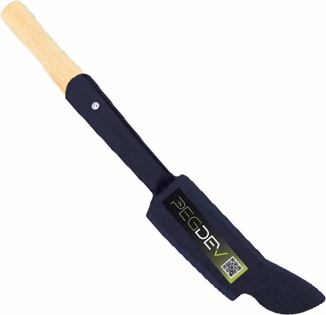 Pegdev Yorkshire Double Edge Bill Hook with 14 inch Hickory Wood Handle in Dark Blue