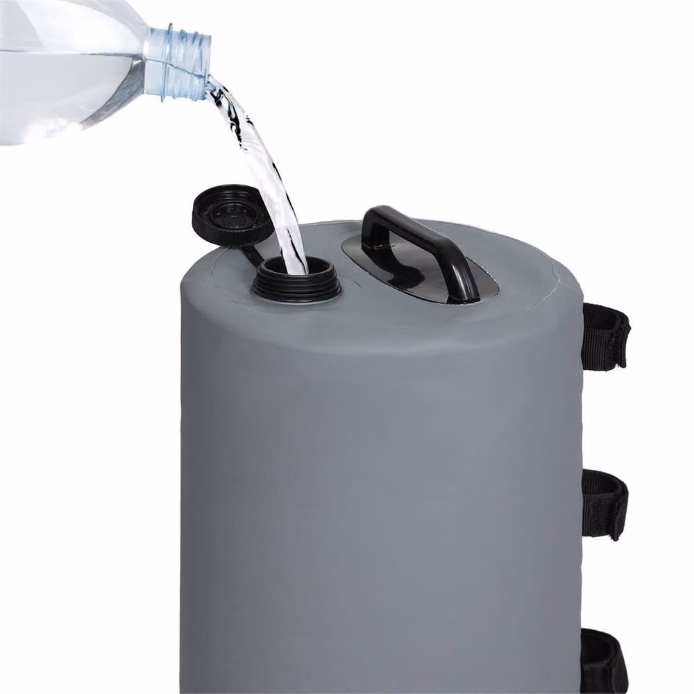 FLAVORA Gazebo Leg Weight Bags for Pop Up Tent Canopy, Grey, W/D: 100 x 100 cm – 2