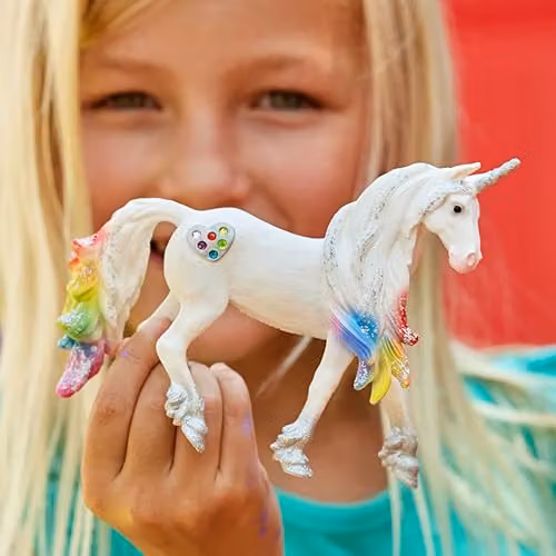 Schleich Bayala Rainbow Love Unicorn Stallion Multicolour Fantasy Horse Toy – 2