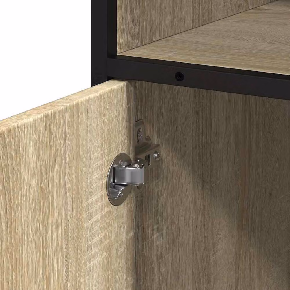 Berkfield Home Sonoma Oak Bathroom Cabinet, Brown, W/D/H: 35 x 37.5 x 100 cm – 4