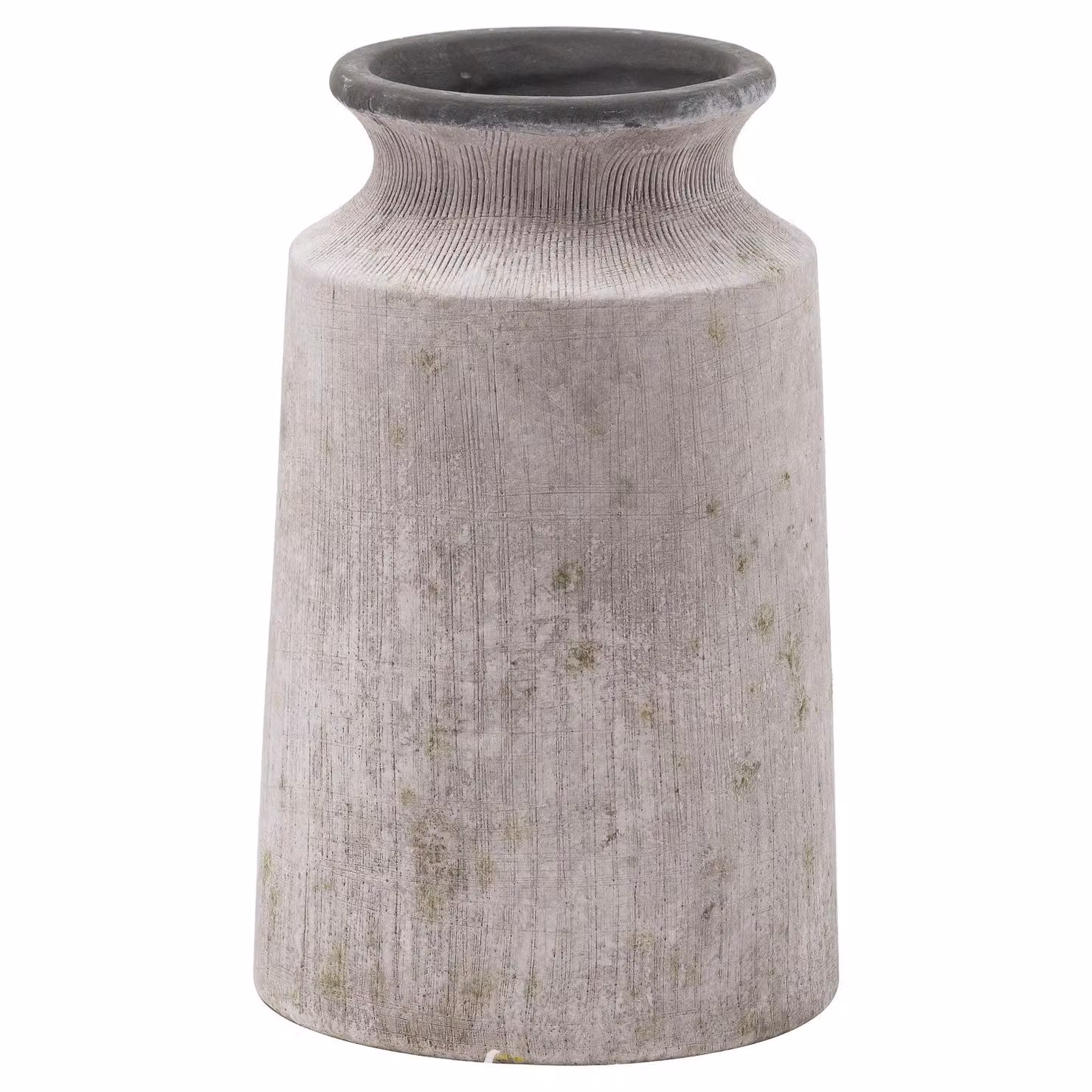 Hill Interiors Bloomville Stone Urn Vase in Sand, H 31.0 cm x W 19.0 cm x D 19.0 cm – 2