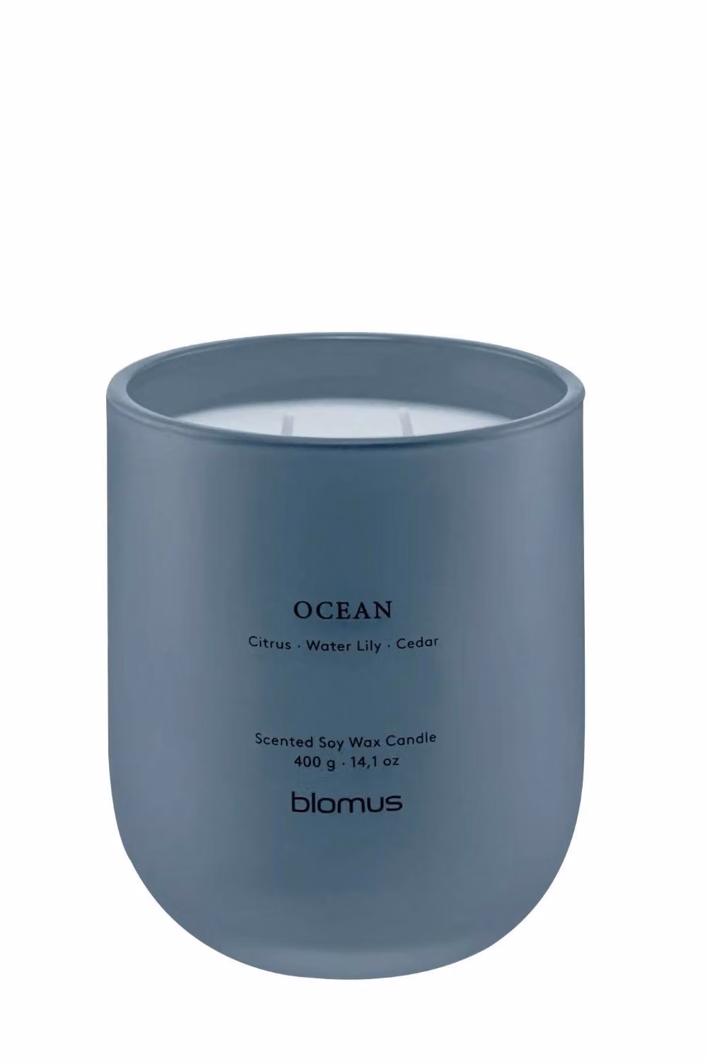 Blomus TUOKSU Ocean Scented Soy Wax Candle - Tradewinds - Light Blue – 2