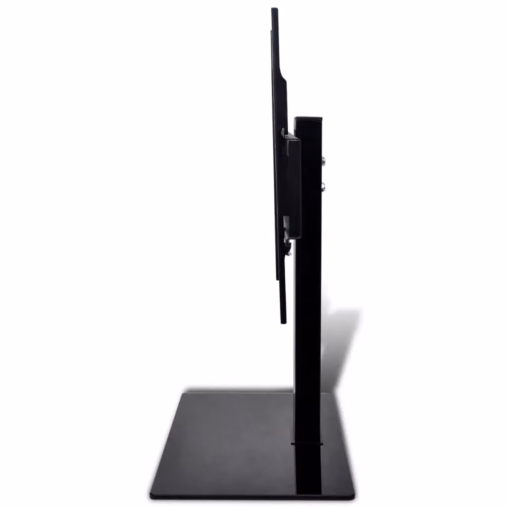 Berkfield Home Black Pedestal TV Stand for 37-55 Inch Screens – 3