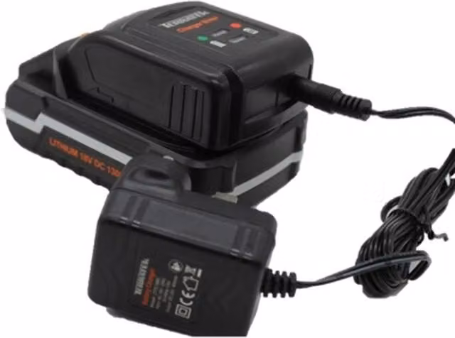 Terratek Replacement Rechargeable Battery Charger for the Garden Range, Black