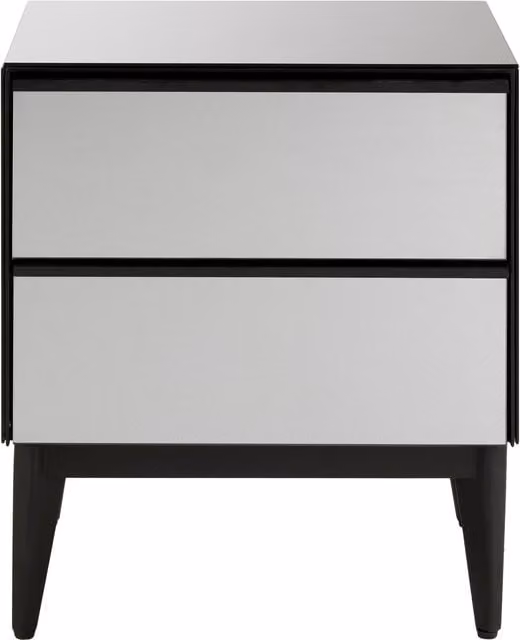 Orsina Modern 2 Drawer Chest in Grey
