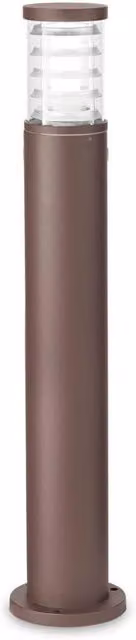 Netlighting Tronco 1 Light Brown Aluminium and Glass IP44 Garden Bollard Light
