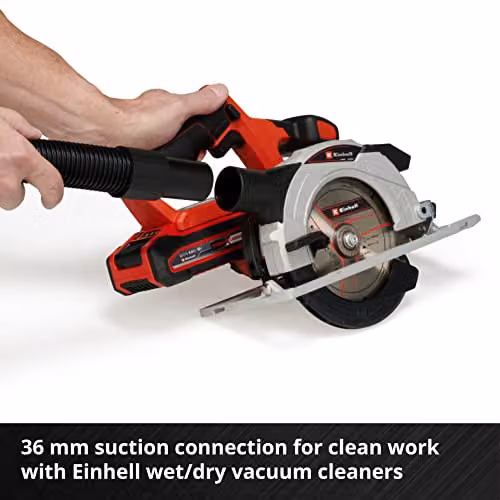 Einhell TE-CS 18/150 Li-Solo Cordless Circular Saw in Red and Multicolour – 3