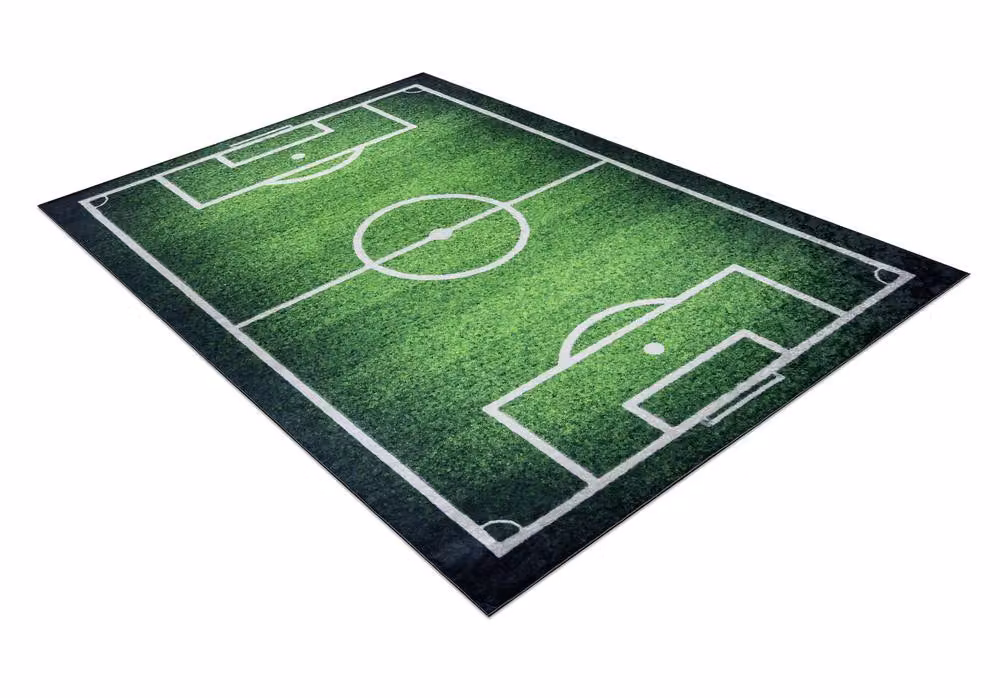 RugsX Boisko Kids Motif Rug in Green, W: 200 cm, D: 290 cm – 2