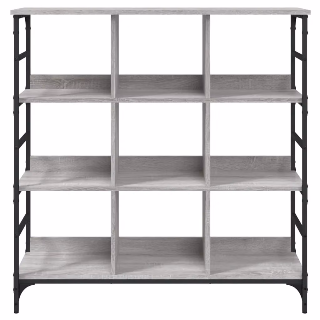 Berkfield Home Grey Sonoma Sideboard, W: 102 cm, D: 32 cm, H: 103.5 cm – 3