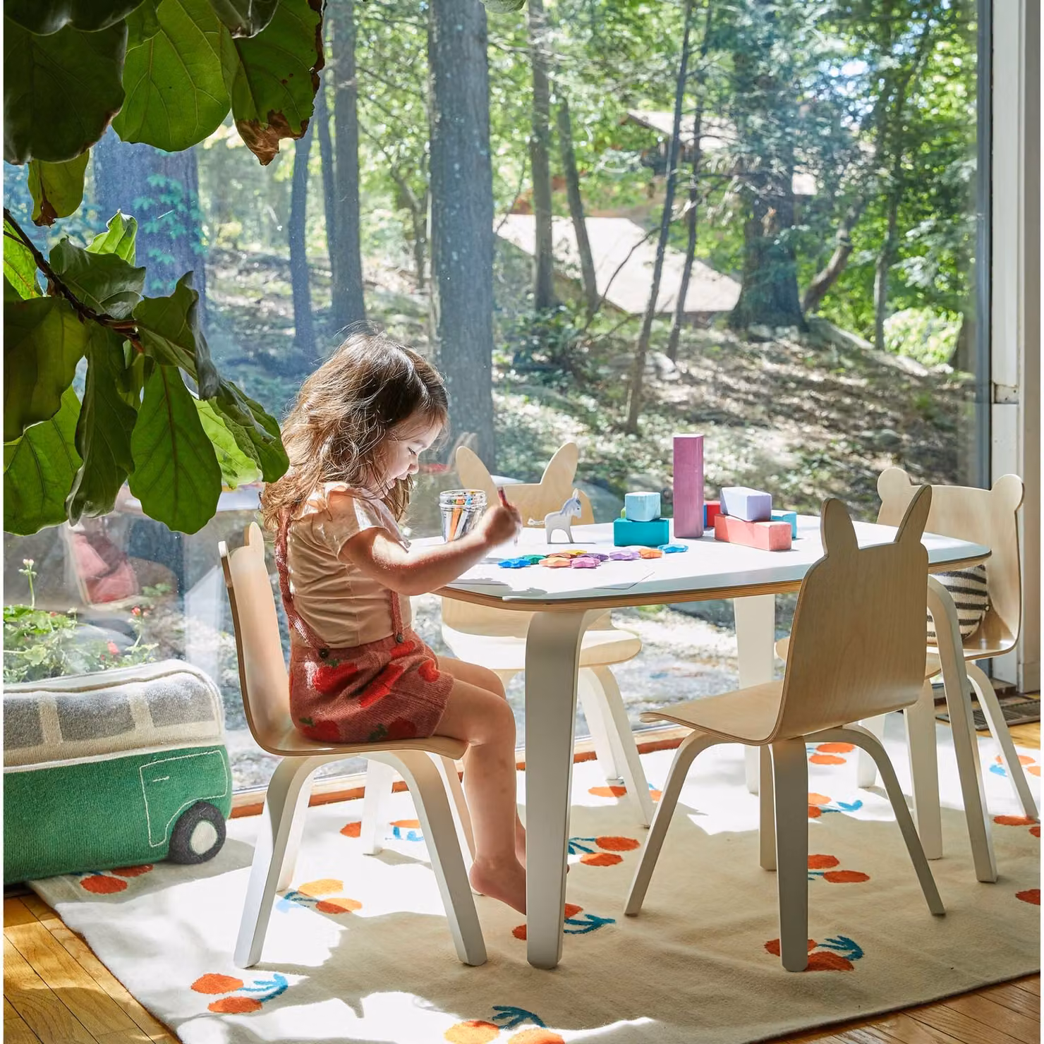 Oeuf NYC Play Table for Children in White – 4