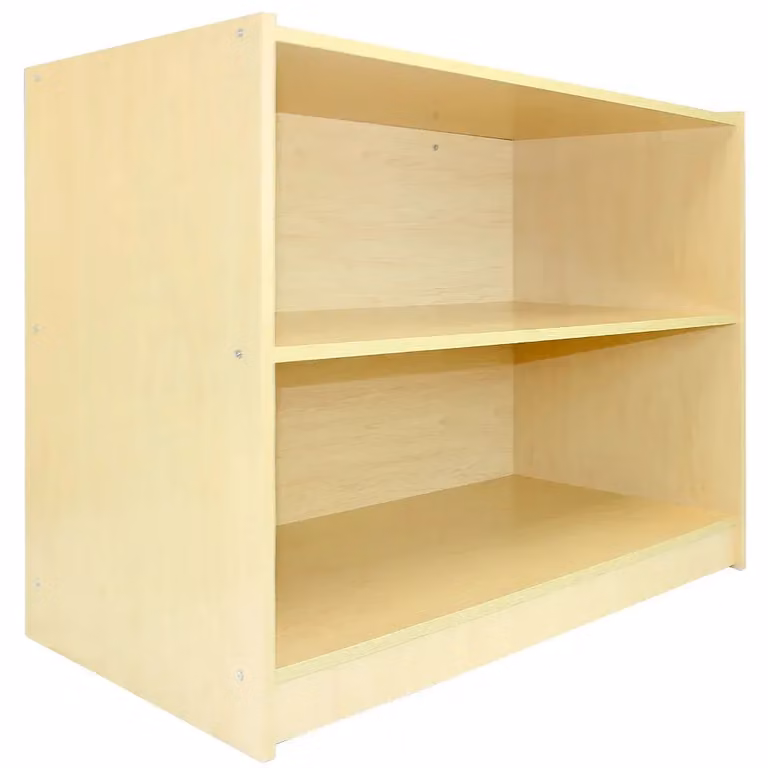 Monstershop Zodiac Maple Shop Counter and Retail Display Showcase Set in Beige and Brown MDF