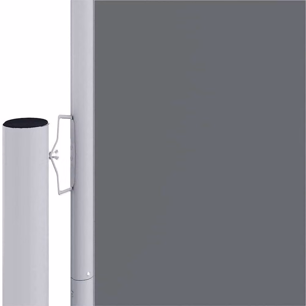 Berkfield Home Retractable Single Side Roller Awning in Anthracite Grey, W/D/H: 1200 x 160 x 160 cm – 1