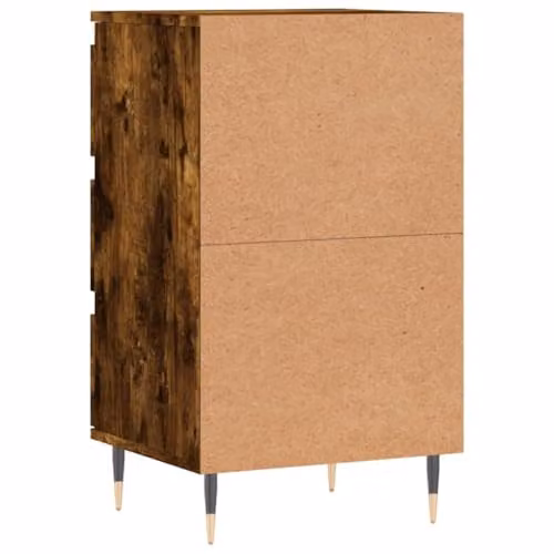 vidaXL Modern Sideboard in Brown Oak, W/D/H: 40 x 35 x 70 cm – 4