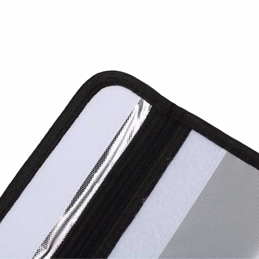 FLAVORA Grey Fireproof and Waterproof Document Storage Pouch – 4