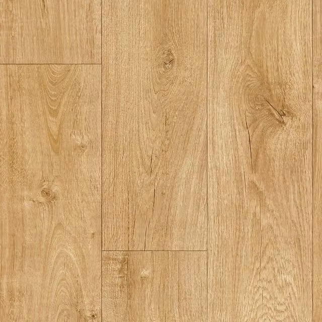 IVC Wood Look Vinyl Flooring Sheet in Beige and Brown, 2.0mm Thickness, W: 200 cm, L: 600 cm