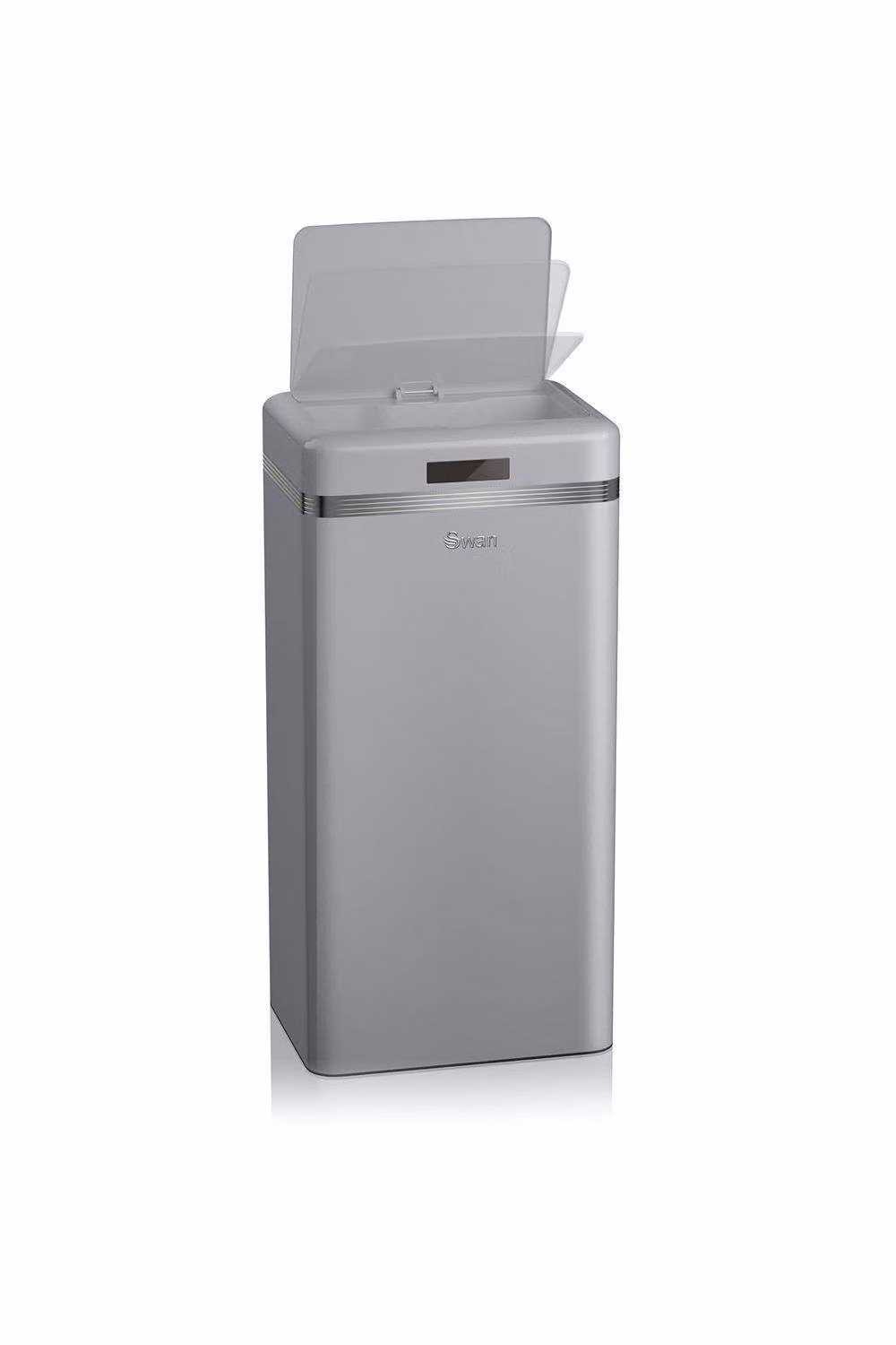 Swan Retro 45L Square Sensor Bin in Grey – 2