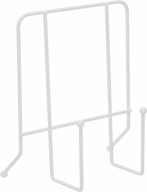 Premier Housewares Matt White Metal Cookbook Stand