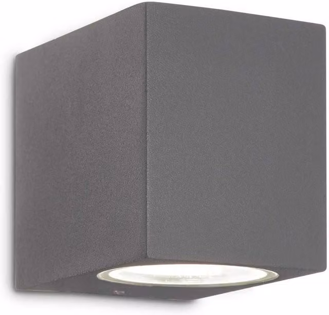 Netlighting Up 1 Light Outdoor Wall Light in Black, IP44, G9