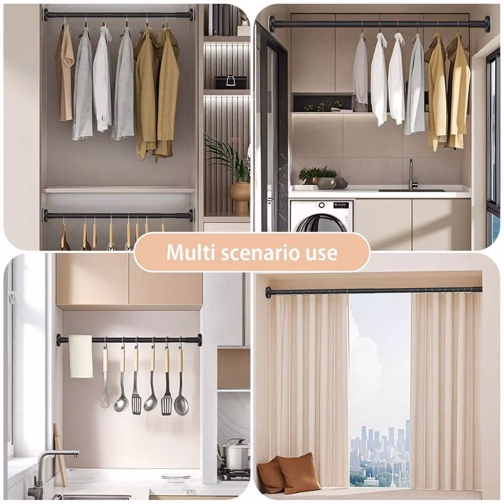 SPETLEK Black Garment Rack Clothes Rail – 2