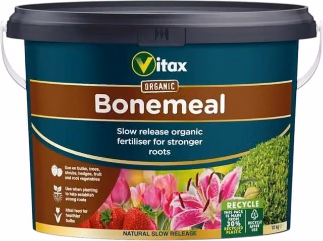 Vitax Organic Slow Release Bonemeal, 10 kg