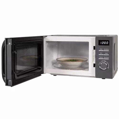 Russell Hobbs RHMD818G Digital Solo Microwave, 20L, 800W, Grey – 5